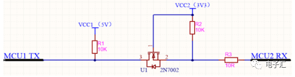 【不同的电平信号的MCU怎么通信的？】图4