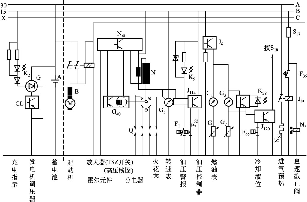 【第五章　汽车主要电气设备第一节　汽车电源系统】图3
